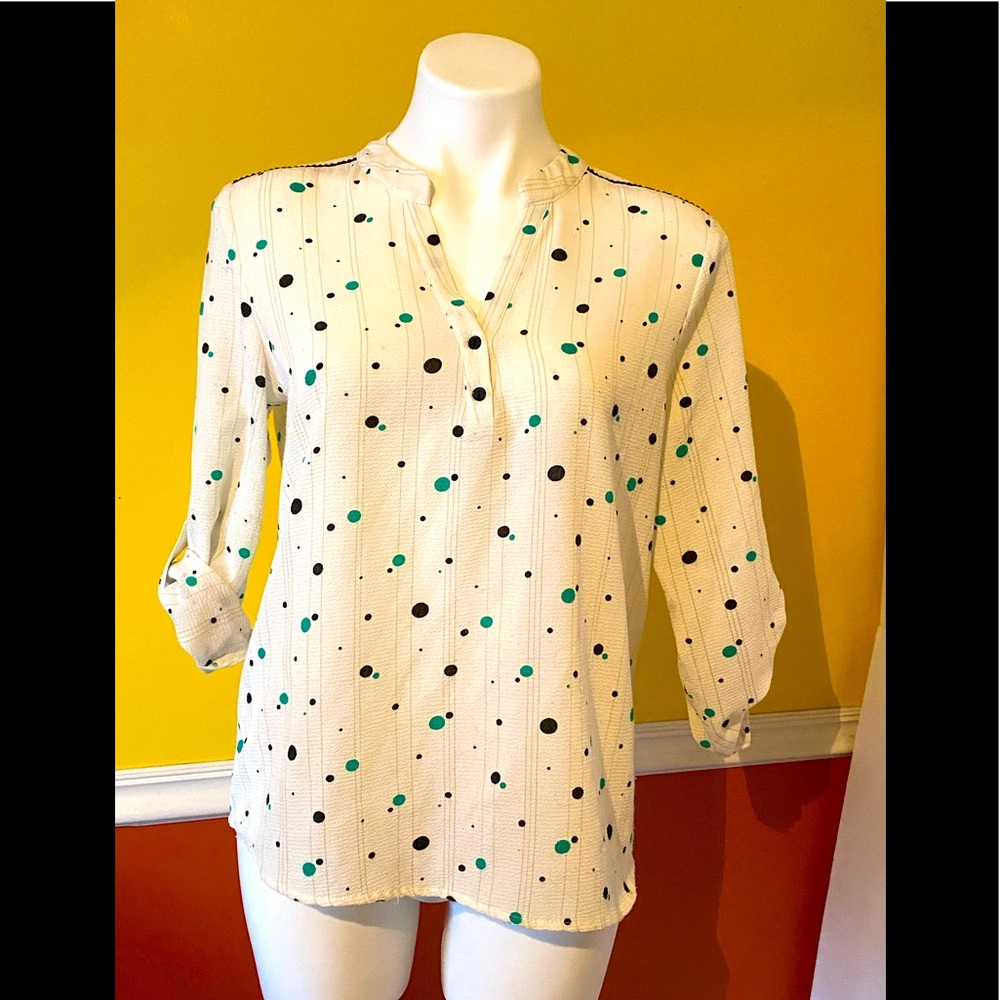 Vintage Polk a dot shirt